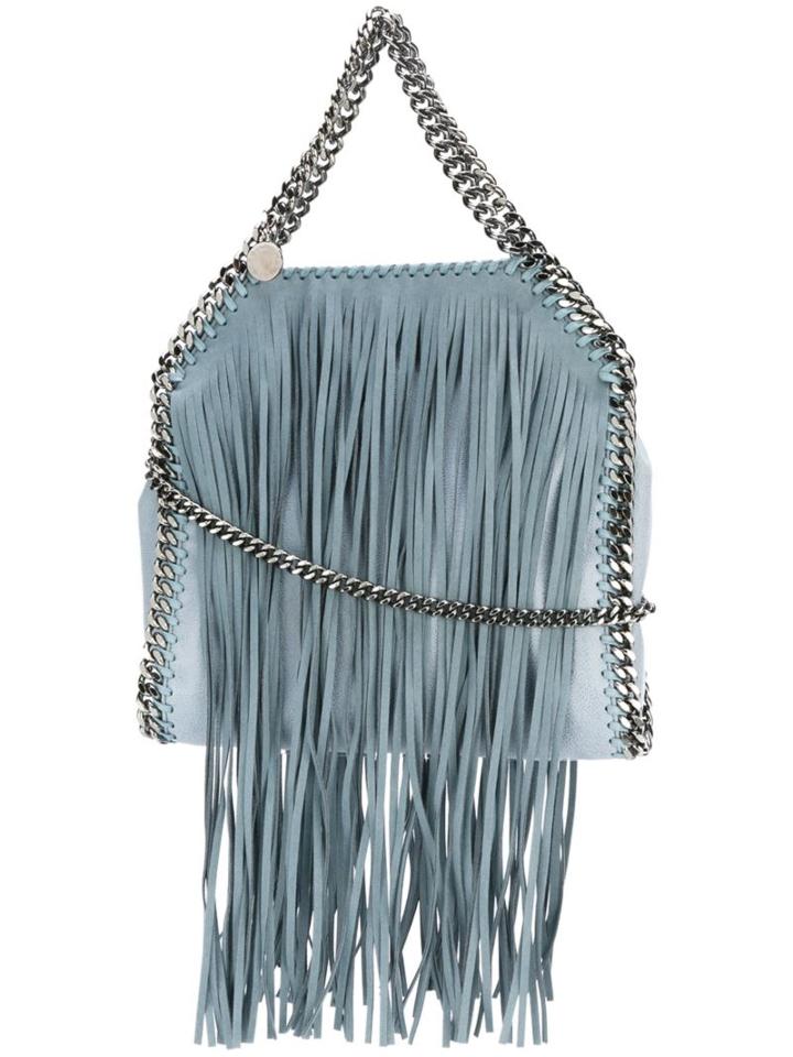 Stella Mccartney Mini 'falabella' Tote, Women's, Blue