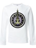 Kenzo Eiffel Tower Sweatshirt, Men's, Size: Xxl, White, Cotton
