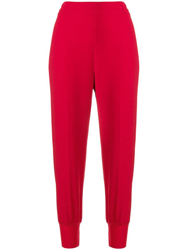 Stella Mccartney Waistband Track Pants - Red