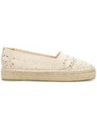 Castañer Lace Espadrilles - White