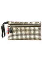 Xaa Metallic (grey) Purse, Women's, Cotton
