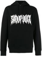 Sss World Corp Tearshood Hoodie - Black