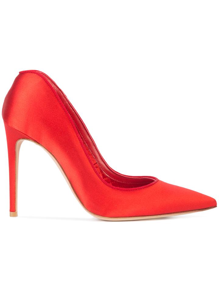 Alexander Mcqueen Heart Pumps - Red