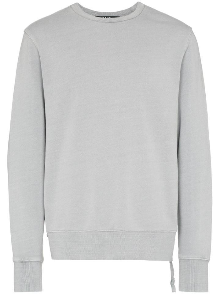 Ksubi Embroidered Detail Sweatshirt - Blue