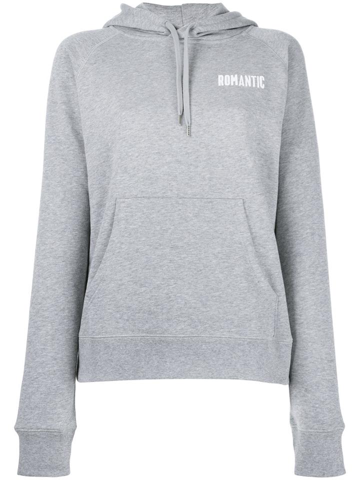 Wood Wood Kangaroo Pocket Hoody, Women's, Size: Large, Grey, Cotton