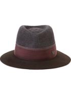 Maison Michel Andre Hat, Women's, Size: S, Grey, Rabbit Fur Felt