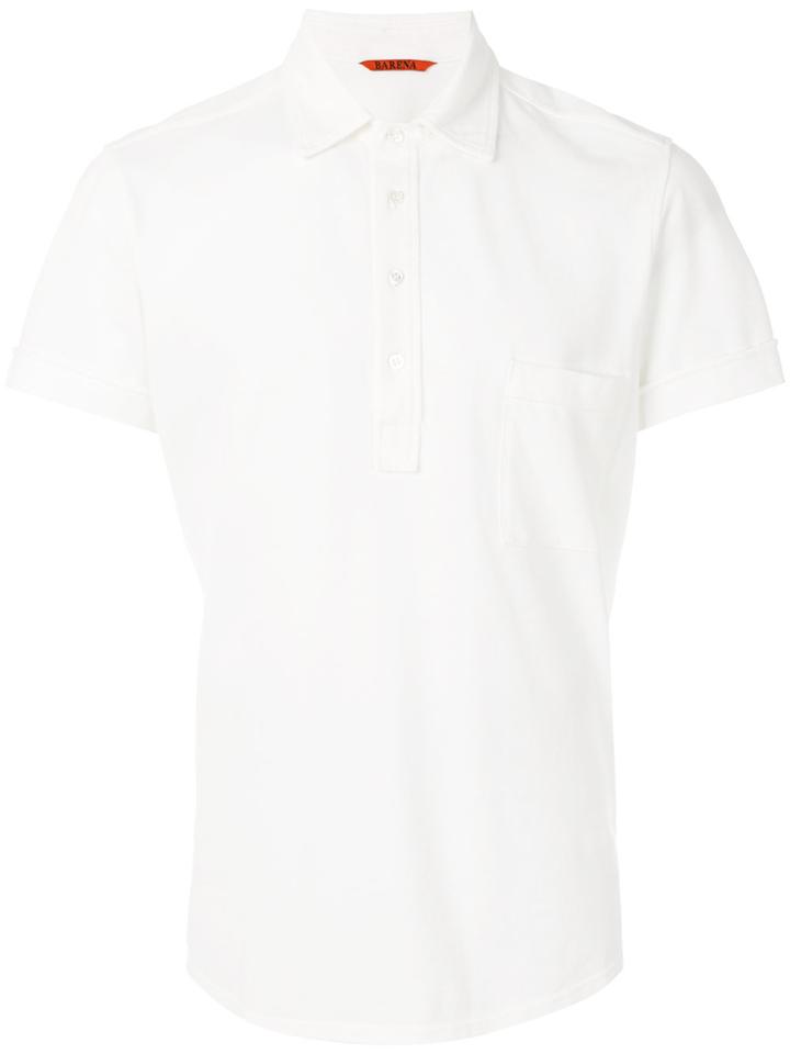 Barena Pocket Polo Shirt - White