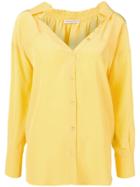 Emilio Pucci Oversized V-neck Shirt - Yellow