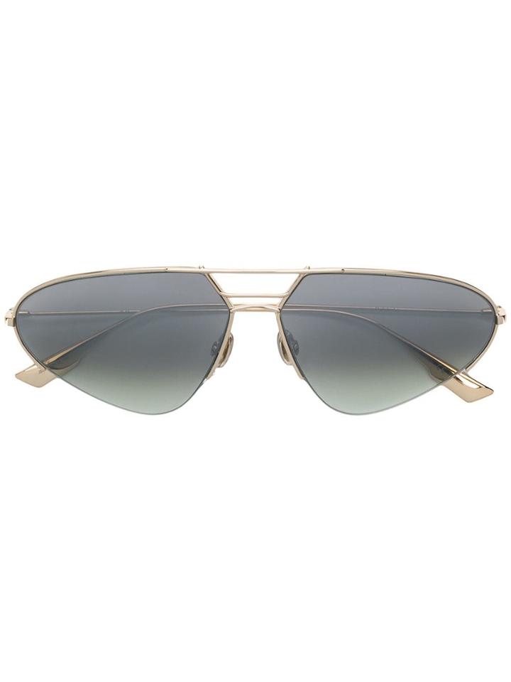 Dior Eyewear Aviator Shaped Sunglasses - Gold