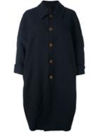 Comme Des Garçons Button Down Oversized Coat