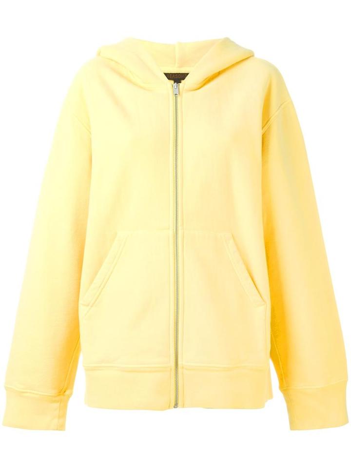 Yeezy Season 3 Oversized Hoodie, Women's, Size: Small, Yellow/orange, Cotton