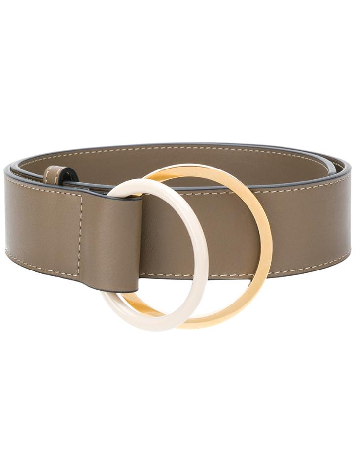 Marni Double Ring Belt - Green