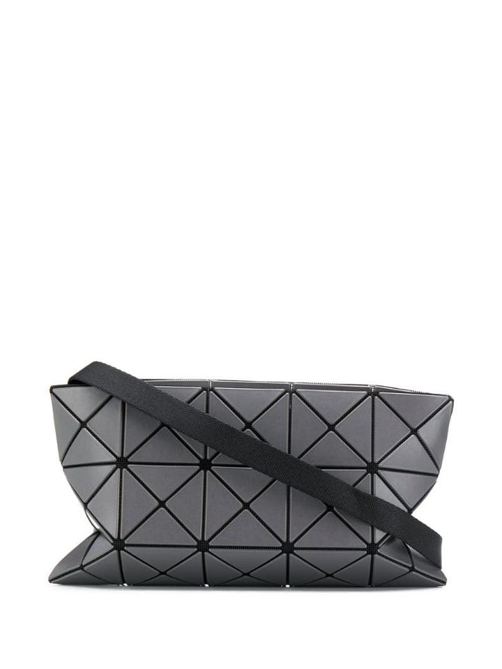 Bao Bao Issey Miyake Geometric Panelled Clutch - Grey