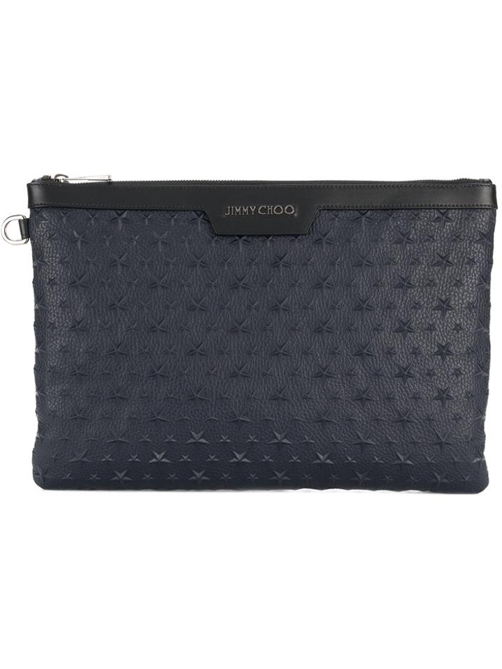 Jimmy Choo Derek Clutch Bag - Blue