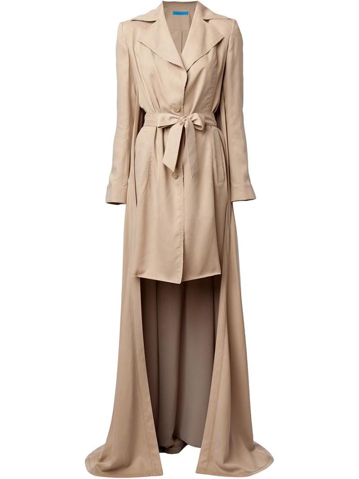 Jonathan Cohen Trench Coat With Tail