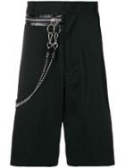 Dsquared2 Chain Detail Shorts - Black