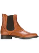 Daniele Alessandrini Stitch Detail Chelsea Boots