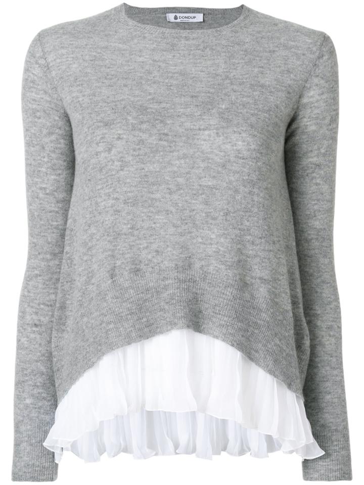 Dondup Layered Jumper - Grey