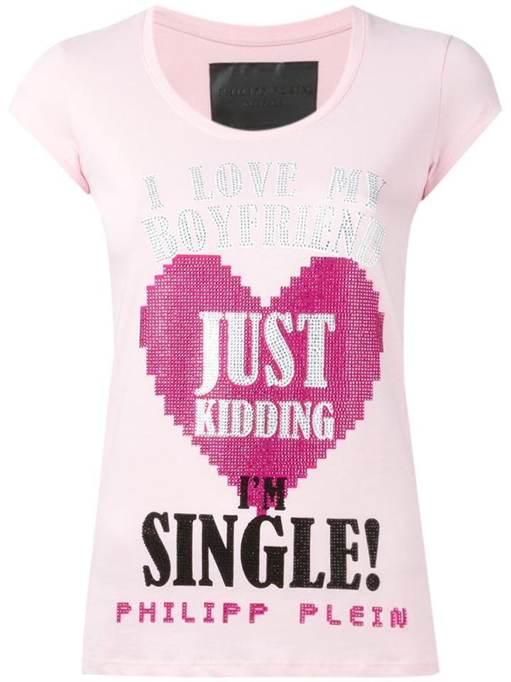 Philipp Plein 'i Love My Boyfriend' T-shirt