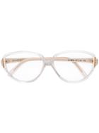 Givenchy Vintage Transparent Optical Glasses, White