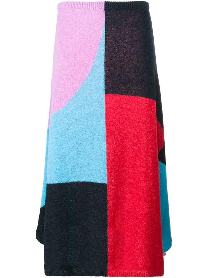 Roksanda Colour Blocked Knit Skirt