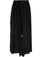 Nocturne #22 Loose-fit Trousers, Women's, Size: Medium, Black, Rayon