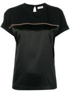 Brunello Cucinelli Panelled T-shirt - Black