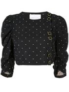 Alice Mccall Oscar Polka Dot Print Top - Black