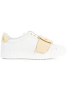Casadei Buckle Detail Sneakers - White