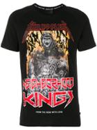 Philipp Plein - Neighbourhood Kings Flame T-shirt - Men - Cotton - Xs, Black, Cotton