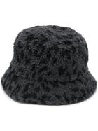 Ymc Leopard Print Bucket Hat - Grey