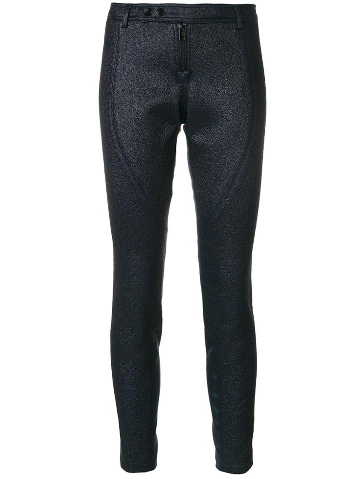 Faith Connexion Glittery Super Skinny Trousers - Blue
