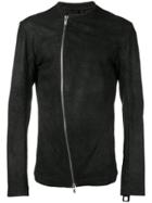 10sei0otto Structured Zip Jacket - Black