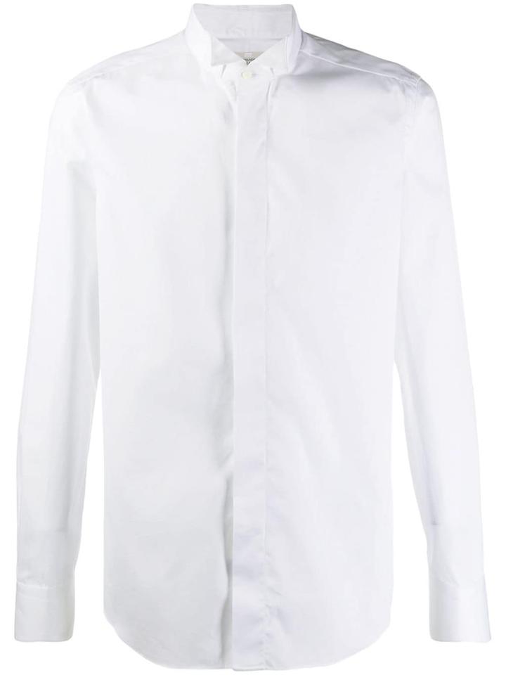 Alessandro Gherardi Concealed Front Shirt - White