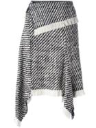Isabel Marant 'raffi' Skirt, Women's, Size: 34, Nude/neutrals, Wool/polyamide/cotton