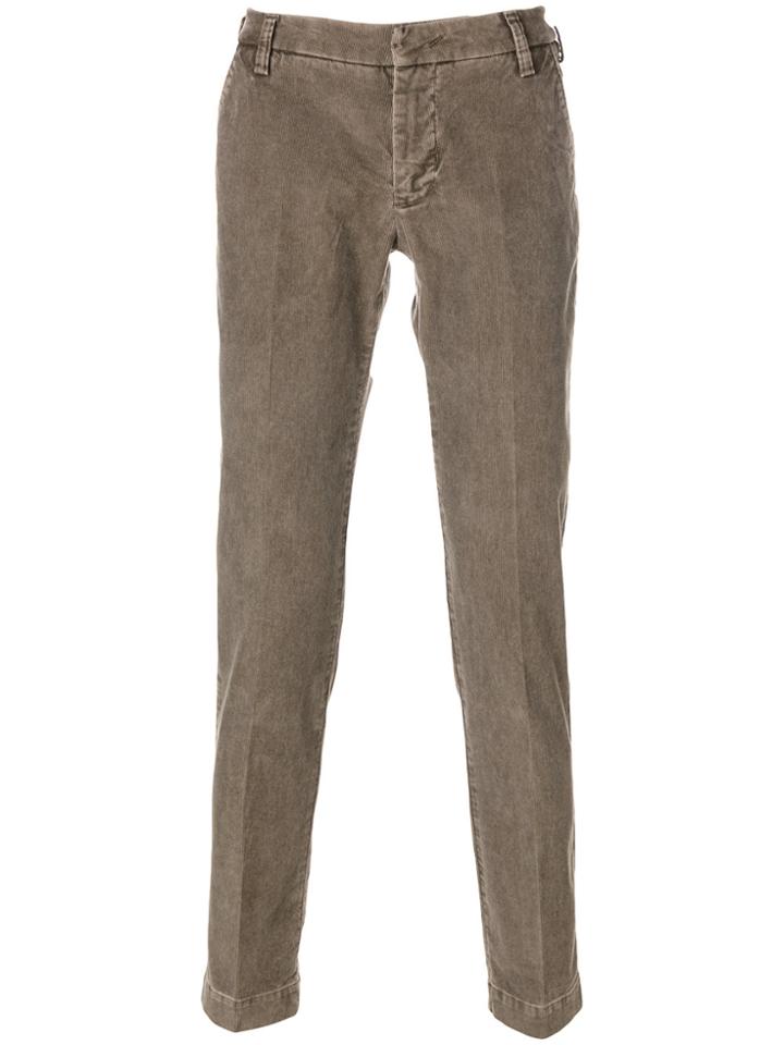 Entre Amis Corduroy Trousers - Brown