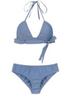 Adriana Degreas Denim Bikini Set - Delave