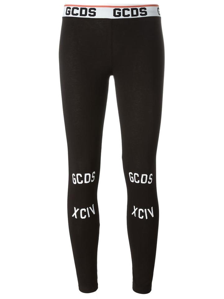 Gcds Logo Print Leggings