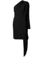 Gareth Pugh - Woven Scarf Dress - Women - Silk/cotton/polyester/cupro - 42, Black, Silk/cotton/polyester/cupro