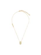 Marc Jacobs Icon Resin Inlay Necklace - Metallic