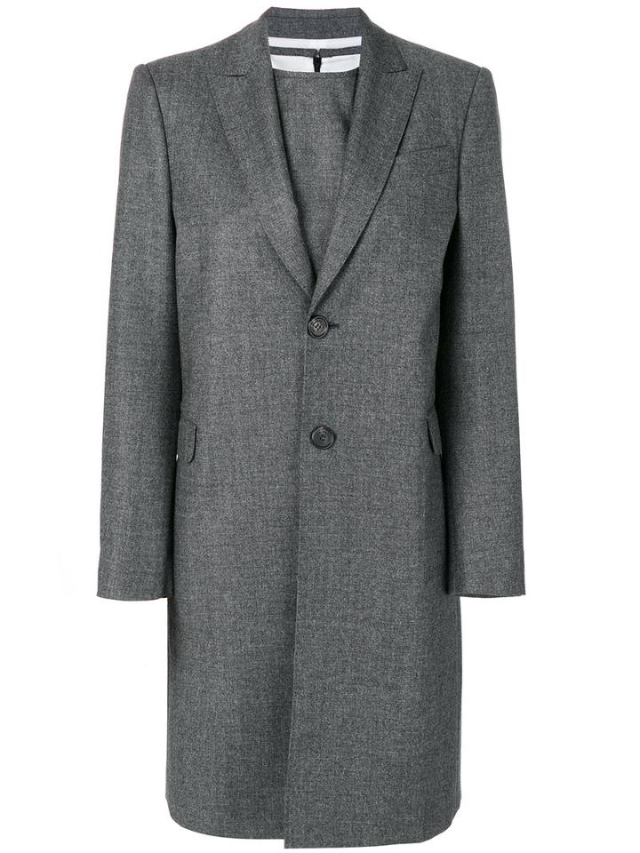 Dsquared2 - Round Neck Shift Dress - Women - Polyester/virgin Wool - 42, Grey, Polyester/virgin Wool