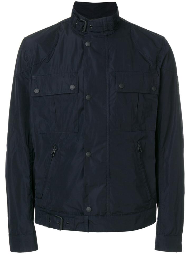 Belstaff Buckle Fastened Jacket - Blue
