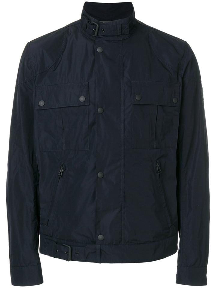 Belstaff Buckle Fastened Jacket - Blue