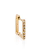 Lizzie Mandler Fine Jewelry Petit Square Huggies Single Earring -