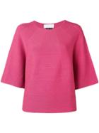 Christian Wijnants Knitted T-shirt - Pink