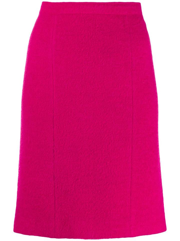 Chanel Vintage 1980's Straight Skirt - Pink