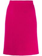 Chanel Vintage 1980's Straight Skirt - Pink