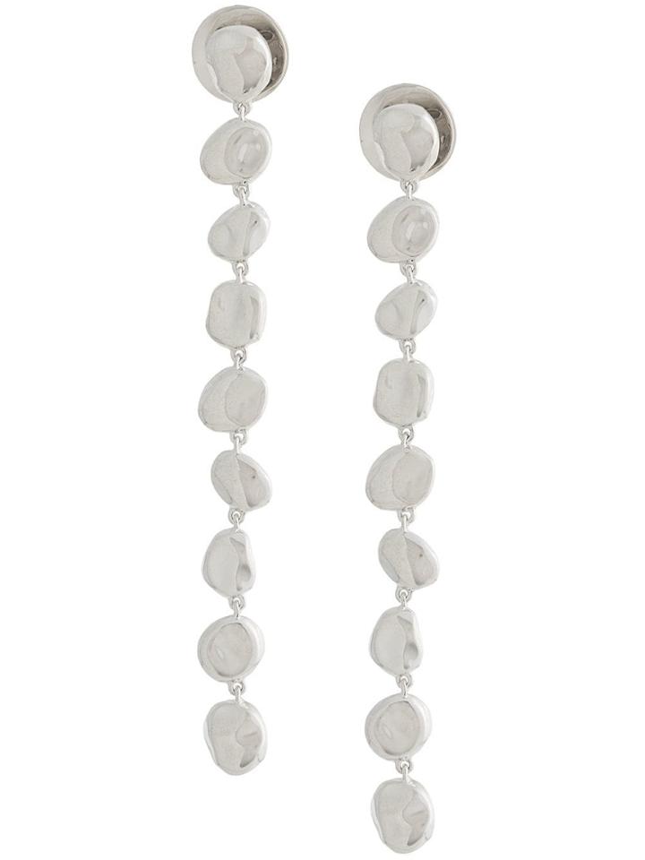 Meadowlark Pebble Drop Earrings - Metallic