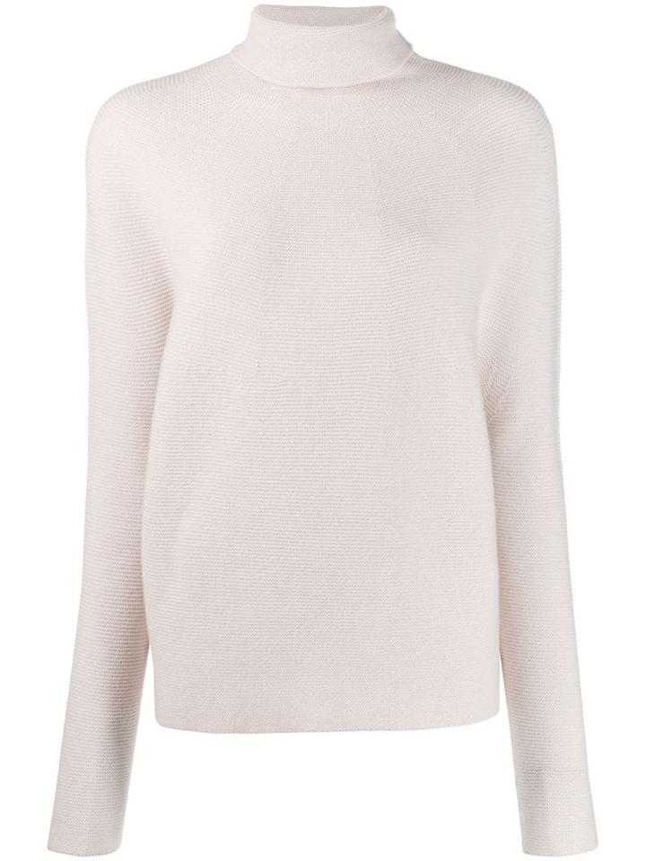 Christian Wijnants Kolkata Roll Neck - White
