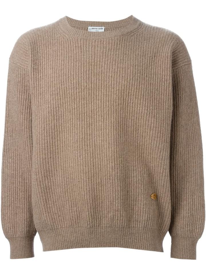 Pierre Cardin Vintage Ribbed Knit Sweater
